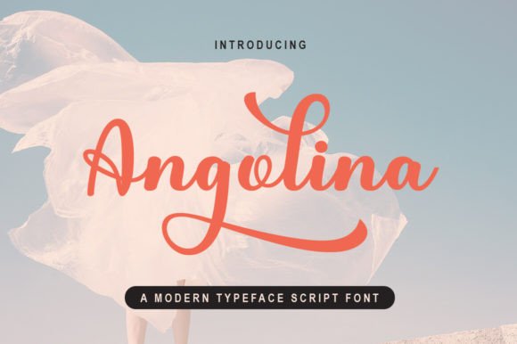 Angolina: The Elegant Script Font for Editorial Design
