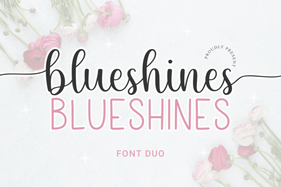 Blueshines: A Script Typeface for Modern Editorial Design