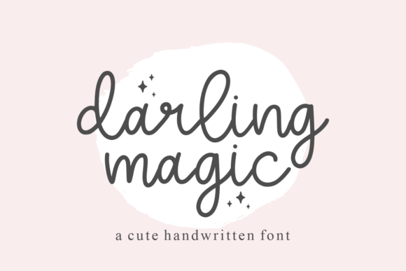 Darling Magic: The Handwritten Typeface for Authentic Brand Identity