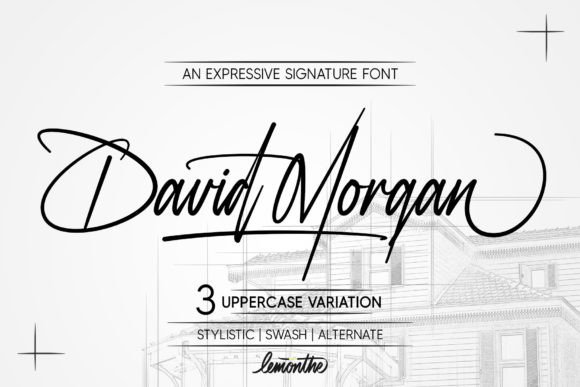 David Morgan: The Signature Typeface for Polished Brand Identity
