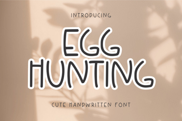 Egg Hunting: The Perfect Handwritten Font for Modern Web Design