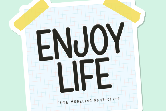 Enjoy Life Typeface: A Designer’s Real-World Branding Test