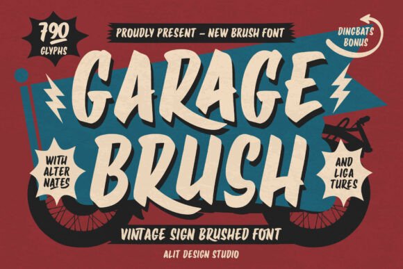 Garage Brush: The Vintage Typeface That Stops Scrolling