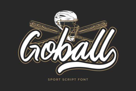Goball: A Dynamic Sport Script Font for Bold Branding