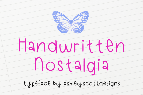 Handwritten Nostalgia: The Perfect Typeface for Warm Brand Identity