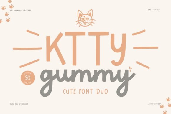 Ktty Gummy: The Friendly Typeface That Elevates Campaign Creativity