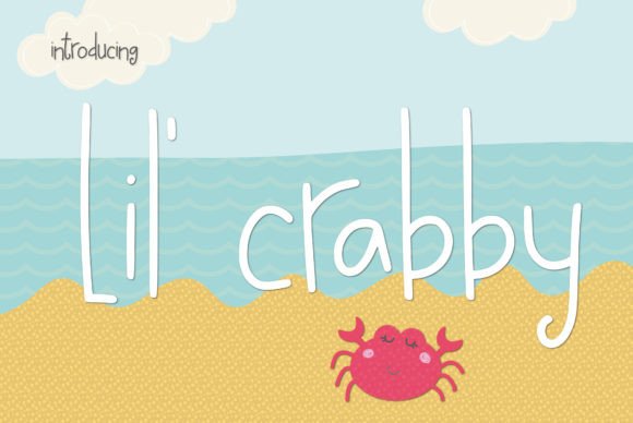 Lil Crabby: The Whimsical Typeface for Playful Editorial Design