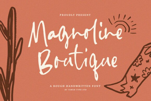 Magnoline Boutique: The Organic Typeface for Authentic Web Design