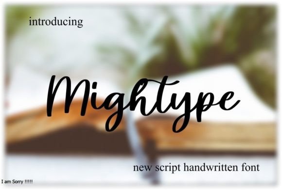 Mightype: The Elegant Script Font That Elevates Your Brand