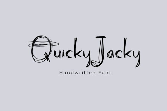 Quicky Jacky: The Bold Handbrush Typeface That Transforms Small Business Branding