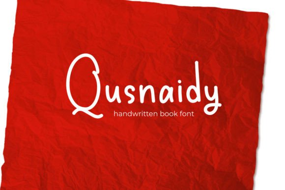 Qusnaidy: The Handwritten Typeface That Elevates Small Business Branding