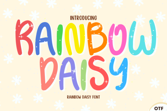 Rainbow Daisy: A Creative Typeface for Vibrant Campaigns