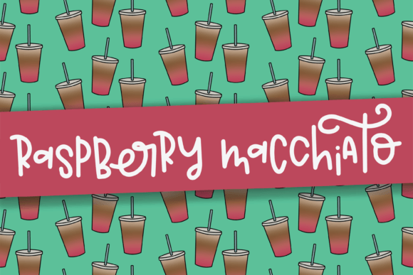 Raspberry Macchiato: The Perfect Script Font for Handmade Brands