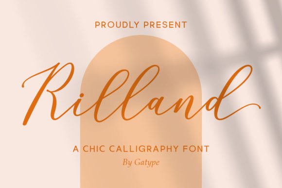 Rilland: The Elegant Script Font for Modern Branding