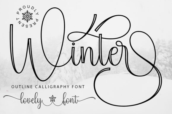 Winter Outline: The Handwritten Typeface That Transforms Campaign Visuals